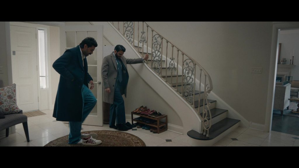 AMIRI Skel Top Low Varsity sneakers in Deli Boys S02E04 “Icky Boys” (2026) (Image 2)