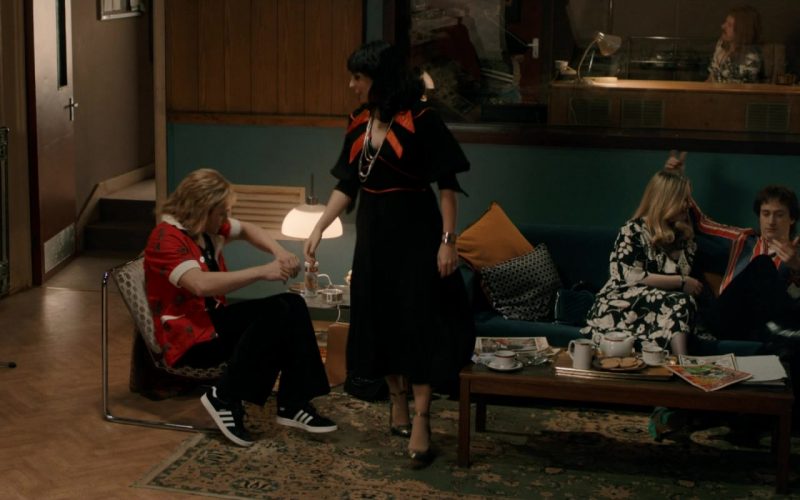 Adidas Black Shoes Worn by Ben Hardy in Bohemian Rhapsody (2018) (Image 1)