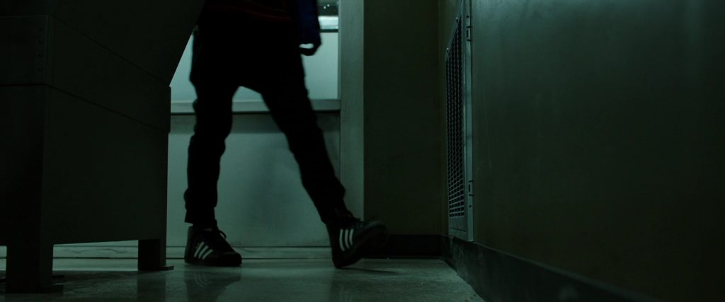 Adidas Black Sneakers in Den of Thieves (2018) (Image 1)