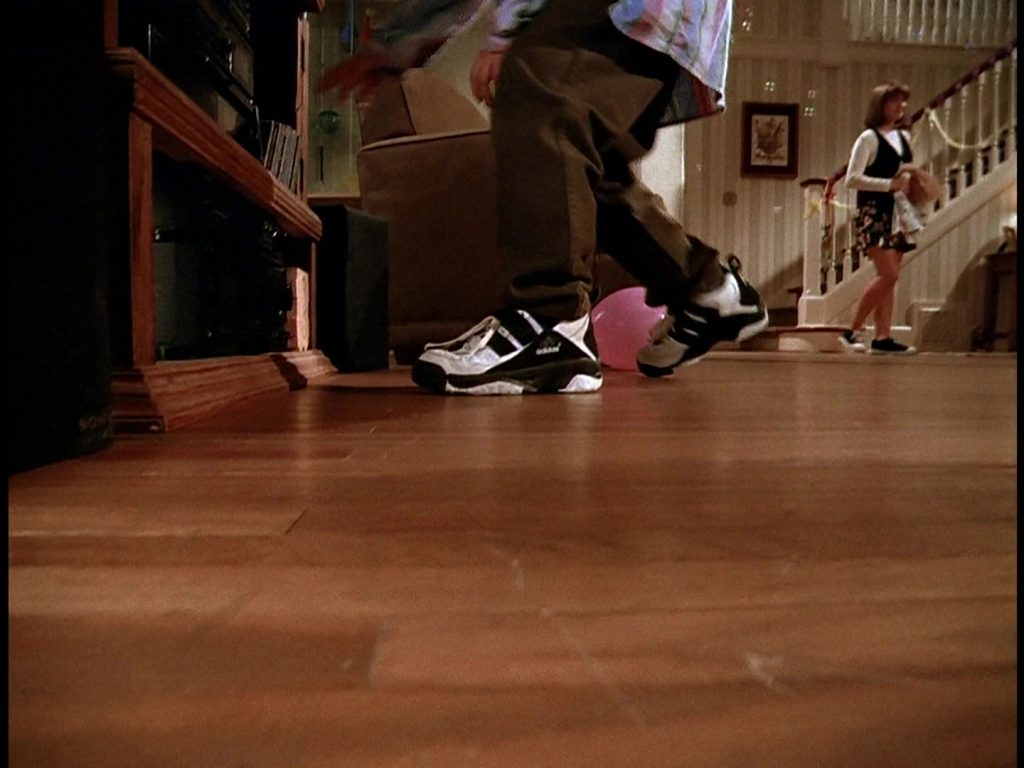 Adidas Black & White Trainers in Honey, We Shrunk Ourselves! (1997) (Image 1)