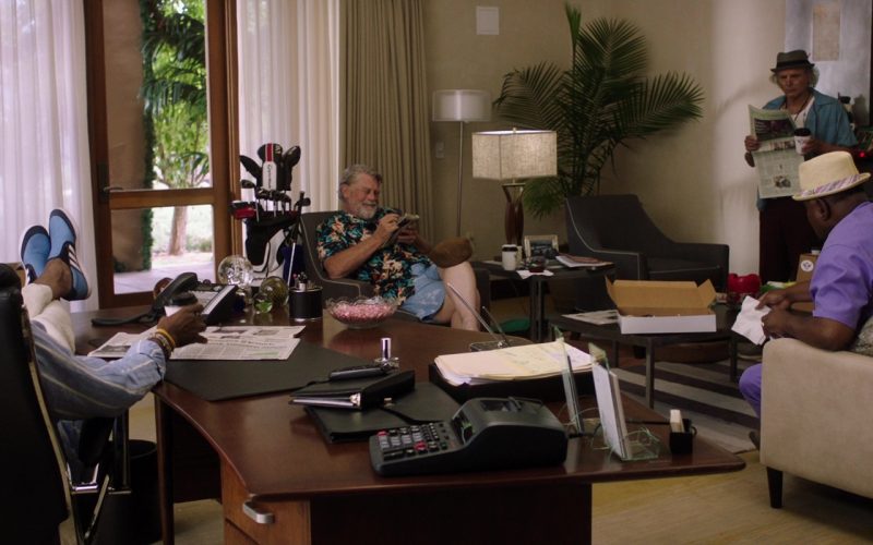 Adidas Blue Shoes Worn by Morgan Freeman in Just Getting Started (2017) (Image 1)