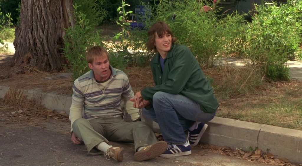Adidas Blue Sneakers Worn by Ashton Kutcher in Dude, Where’s My Car (2000) (Image 3)