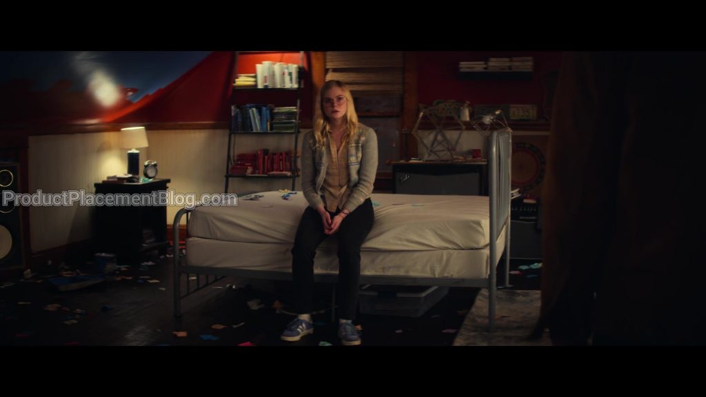 Adidas Blue Sneakers Worn by Elle Fanning as Violet Markey in All the Bright Places (2020) (Image 1)
