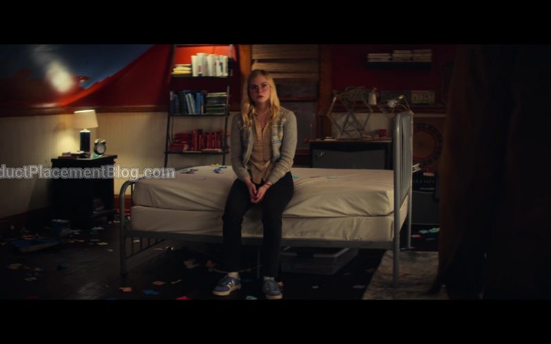 Adidas Blue Sneakers Worn by Elle Fanning as Violet Markey in All the Bright Places (2020) (Image 1)