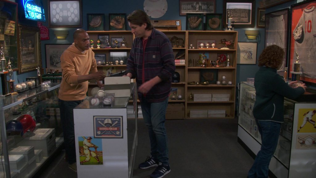 Adidas Blue Sneakers of Pete Holmes as Tom in How We Roll S01E03 “The Hustle” (2022) (Image 1)