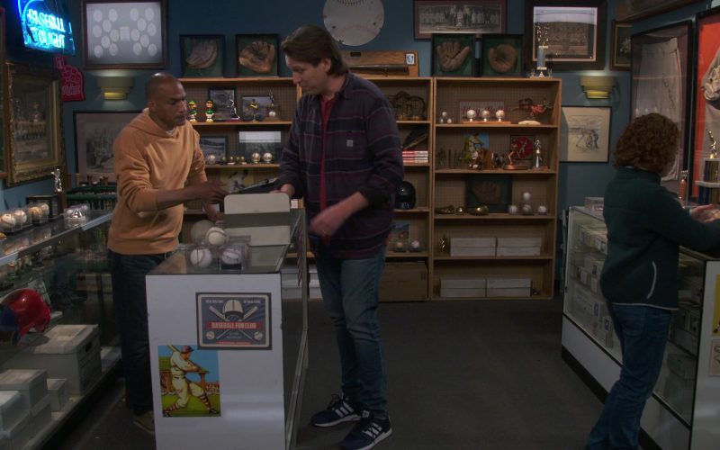 Adidas Blue Sneakers of Pete Holmes as Tom in How We Roll S01E03 “The Hustle” (2022) (Image 1)
