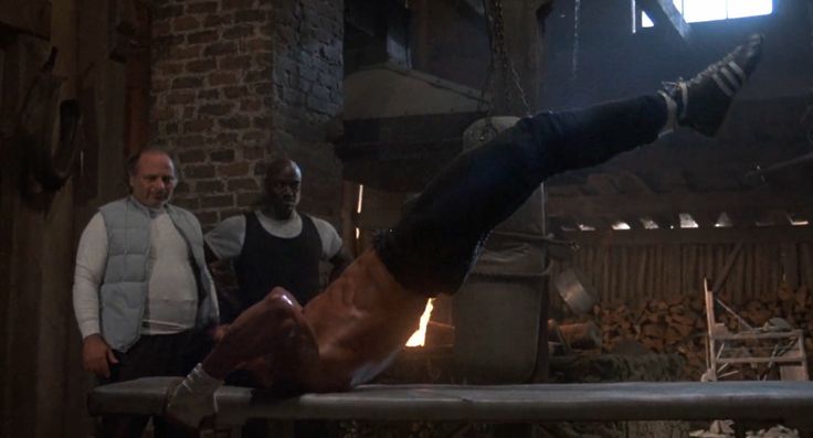 Adidas Boxing Black Shoes Worn by Sylvester Stallone (Rocky Balboa) in ROCKY IV (1985) (Image 1)