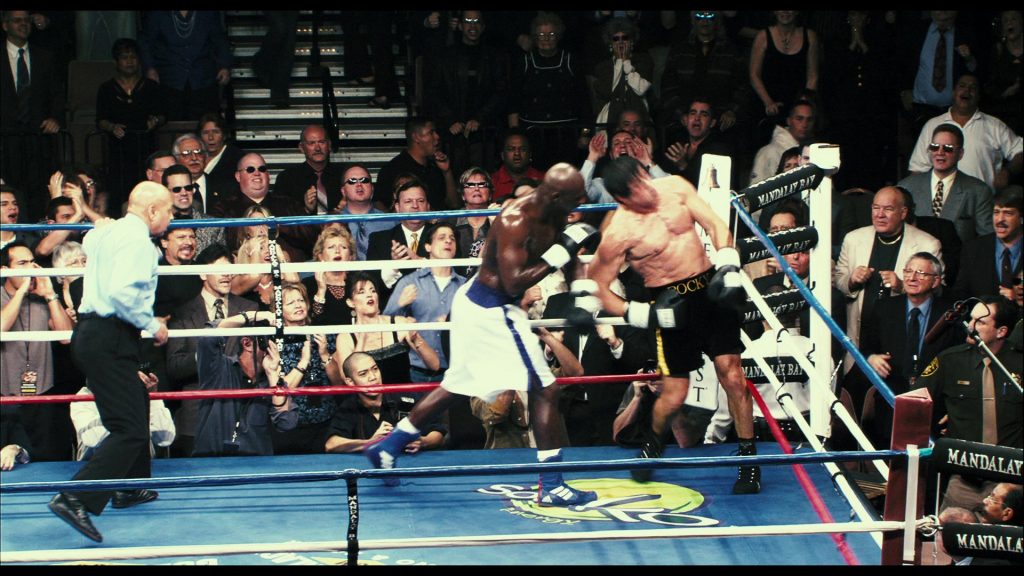 Adidas Boxing Blue Shoes Worn by Antonio Tarver in Rocky Balboa (2006) (Image 1)