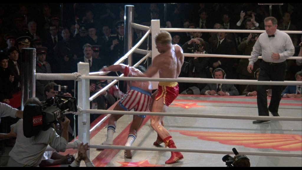 Adidas Boxing Red Shoes Worn by Dolph Lundgren (Captain Ivan Drago) in Rocky 4 (1985) (Image 2)