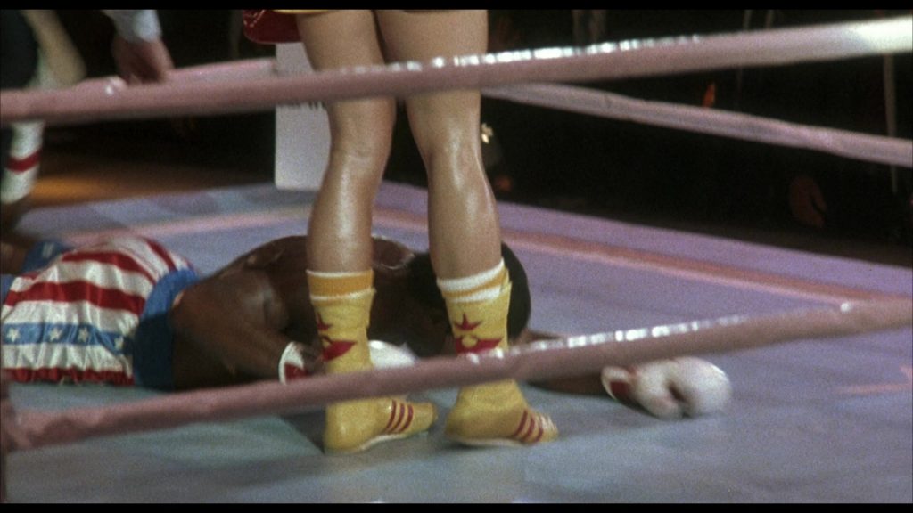 Adidas Boxing Yellow Shoes Worn by Dolph Lundgren (Captain Ivan Drago) in Rocky 4 (1985) (Image 1)