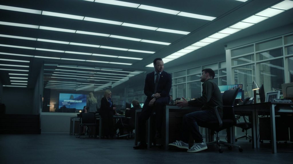 Adidas Campus '00s shoes in Boston Blue S01E06 “Code of Ethics” (2025) (Image 2)