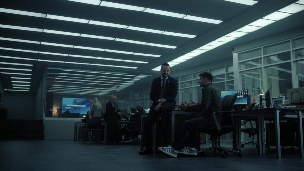 Adidas Campus '00s shoes in Boston Blue S01E06 “Code of Ethics” (2025) (Image 3)