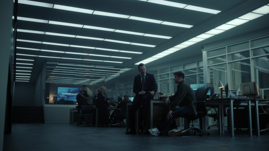 Adidas Campus '00s shoes in Boston Blue S01E06 “Code of Ethics” (2025) (Image 6)