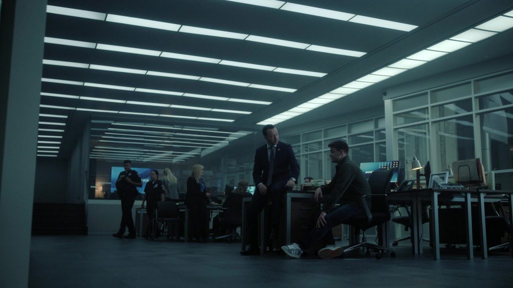 Adidas Campus '00s shoes in Boston Blue S01E06 “Code of Ethics” (2025) (Image 7)