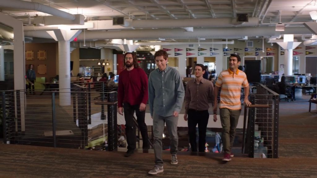 Adidas Grey Shoes Worn by Thomas Middleditch in Silicon Valley - Grow Fast or Die Slow (2018) (Image 2)