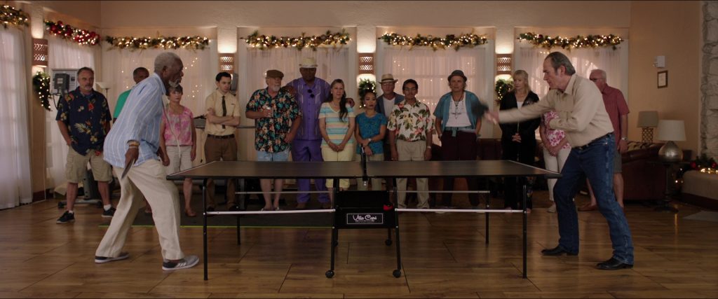Adidas Grey Sneakers Worn by Morgan Freeman in Just Getting Started (2017) (Image 4)