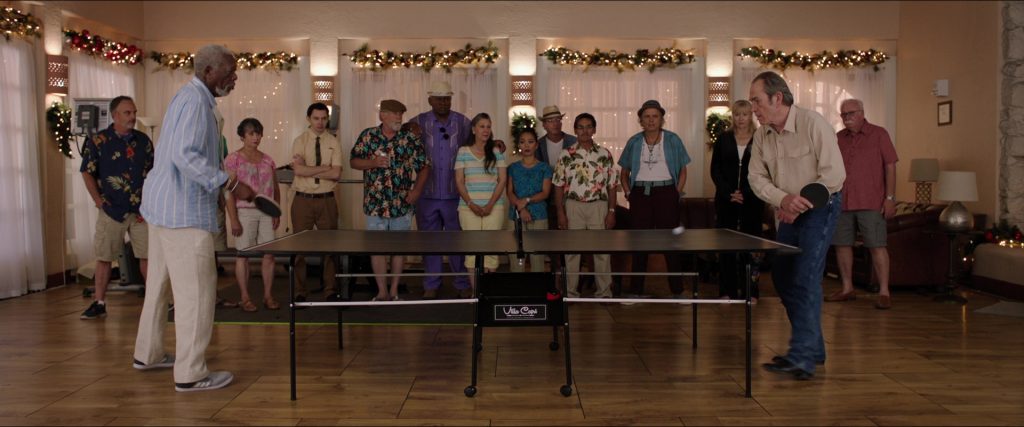 Adidas Grey Sneakers Worn by Morgan Freeman in Just Getting Started (2017) (Image 5)