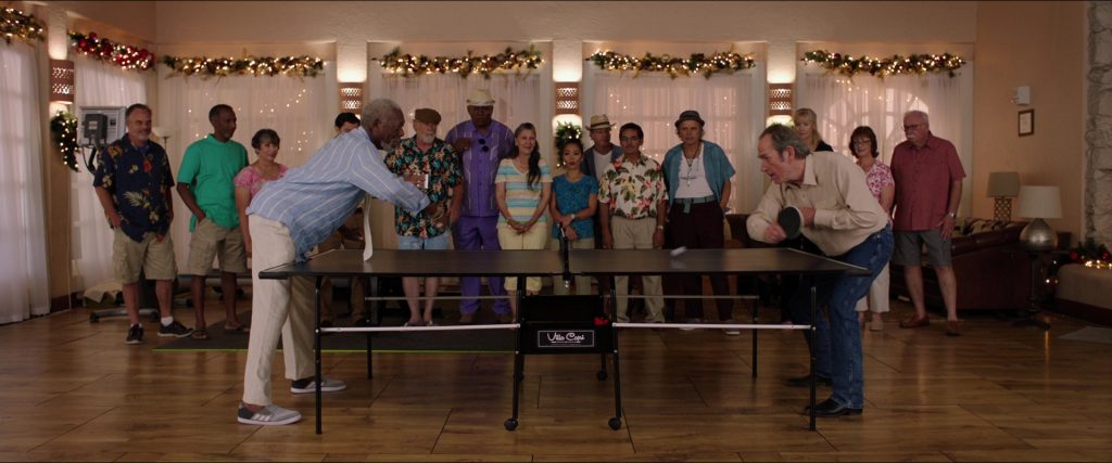 Adidas Grey Sneakers Worn by Morgan Freeman in Just Getting Started (2017) (Image 6)