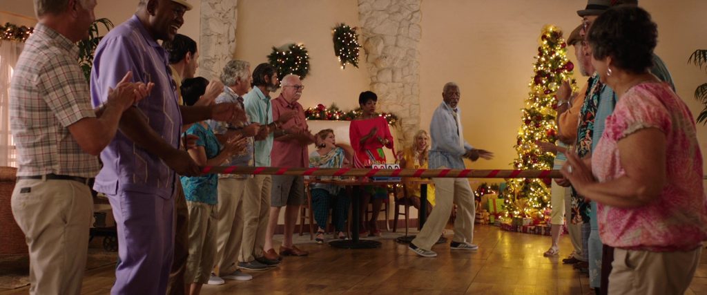 Adidas Grey Sneakers Worn by Morgan Freeman in Just Getting Started (2017) (Image 7)