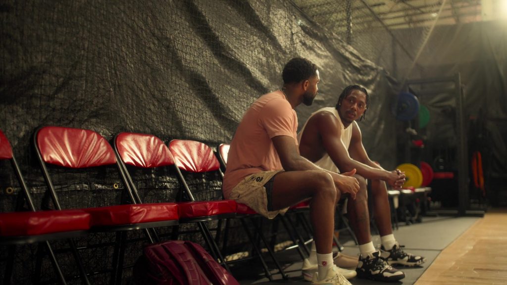 Adidas Harden Vol. 6 basketball sneakers in Calabasas Confidential S01E04 “Cowboys Don’t Get Scare” (2026) (Image 2)