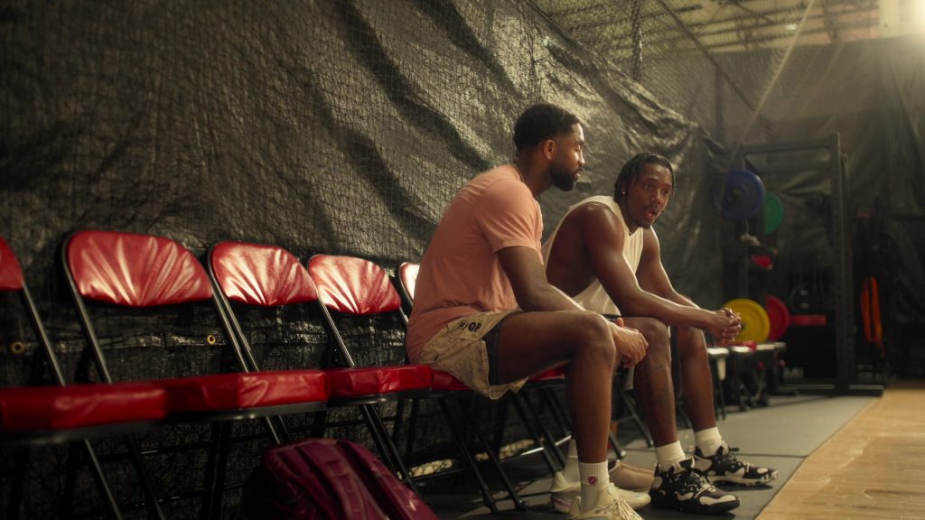 Adidas Harden Vol. 6 basketball sneakers in Calabasas Confidential S01E04 “Cowboys Don’t Get Scare” (2026) (Image 3)