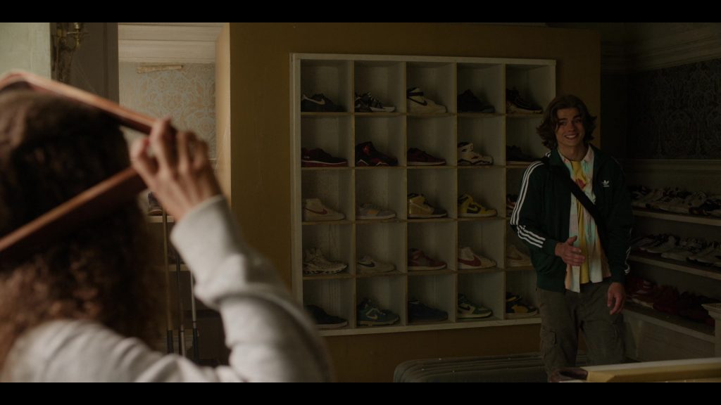 Adidas Jacket and Nike Shoes in Earth Abides S01E04 “Predators” (2024) (Image 7)
