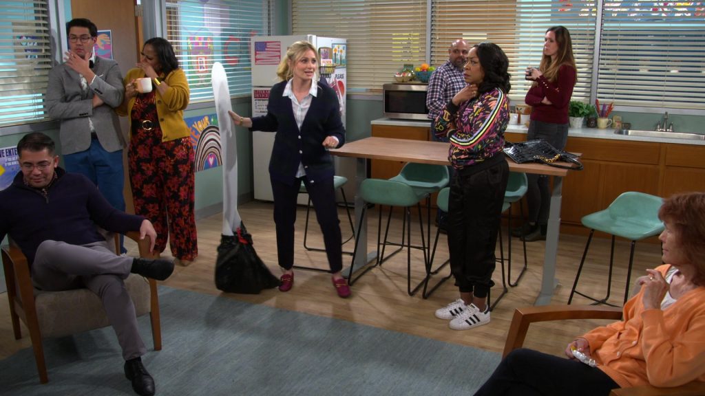 Adidas Jacket and Shoes in The Neighborhood S06E06 “Welcome to the Walkout” (2024) (Image 19)