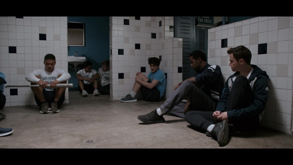 Adidas Jacket and Sneakers Worn by Actor in 13 Reasons Why S04E06 “Thursday” (2020) (Image 1)