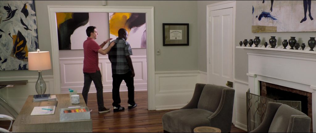 Adidas Men's Black Sneakers Worn by Hannibal Buress in Tag (2018) (Image 4)