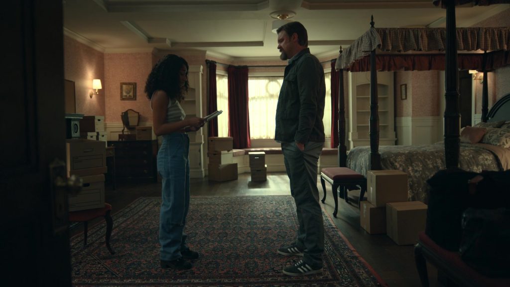 Adidas Men's Shoes of Matt Biedel as Tim Pawluk in The Midnight Club S01E10 “Midnight” (2022) (Image 1)