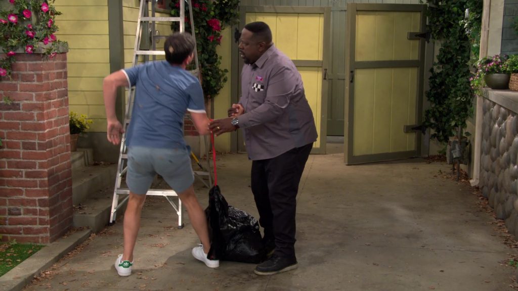Adidas Men's Shoes of Max Greenfield as Dave in The Neighborhood S04E01 “Welcome to the Family” (2021) (Image 1)