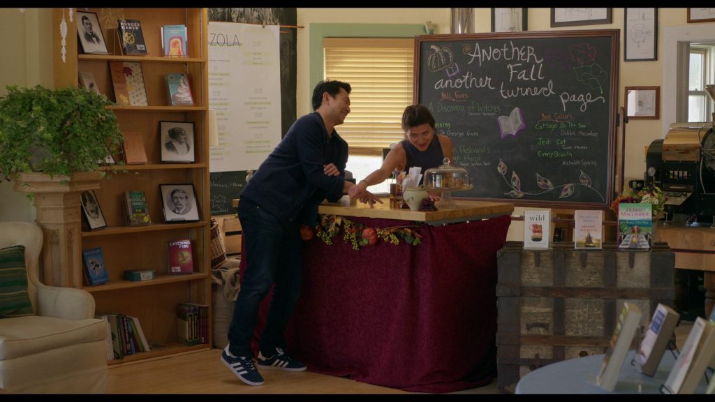 Adidas Men's Shoes of Simu Liu as Sam in One True Loves (2023) (Image 1)