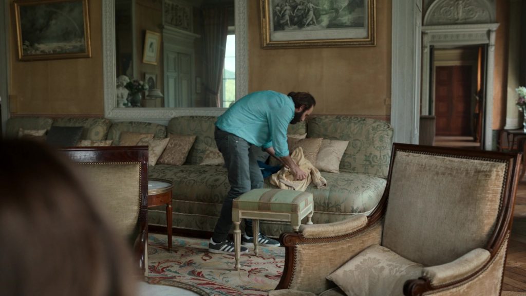 Adidas Men's Shoes of Vincent Macaigne as René Vidal in Irma Vep S01E01 “The Severed Head” (2022) (Image 1)