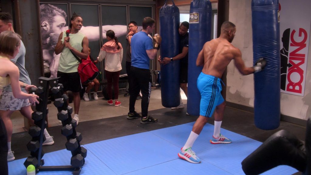 Adidas Men's Sneakers Worn by Jermelle Simon as Bernard Upshaw Jr. in The Upshaws S03E08 “Now What” (2023) (Image 1)