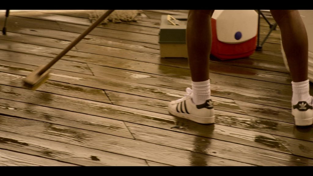 Adidas Men's Sneakers Worn by Jonathan Daviss as Pope Heyward in Outer Banks S03E06 “The Dark Forest” (2023) (Image 1)