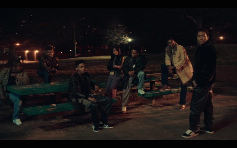 Adidas Men's Sneakers in Black Mafia Family S01E01 “See It Touch It… Obtain It” (2021) (Image 1)