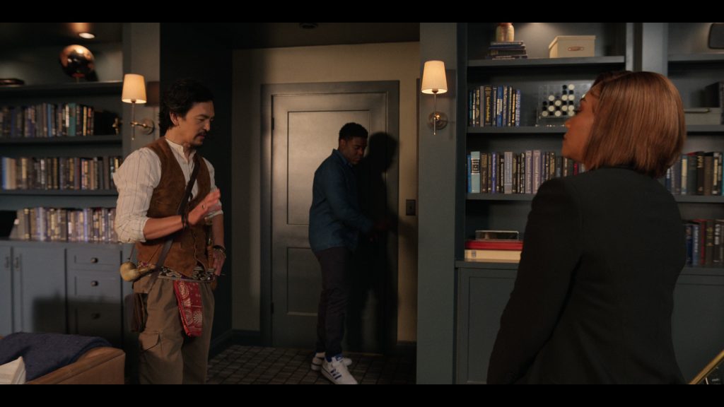 Adidas Men's Sneakers in The Afterparty S02E07 “Ulysses” (2023) (Image 1)