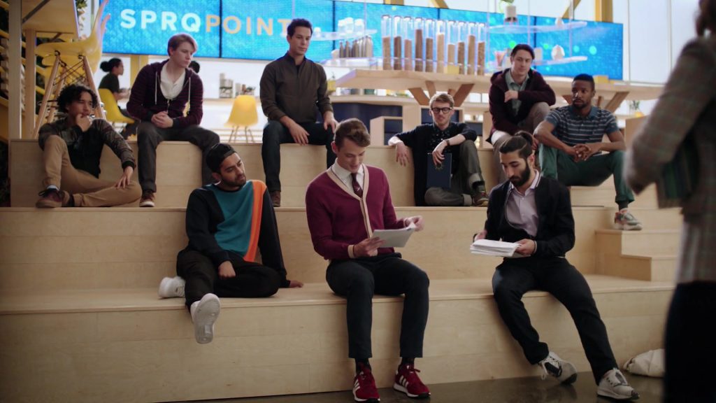 Adidas Men's Sneakers in Zoey's Extraordinary Playlist Season 1 Episode 2 (2020) (Image 1)