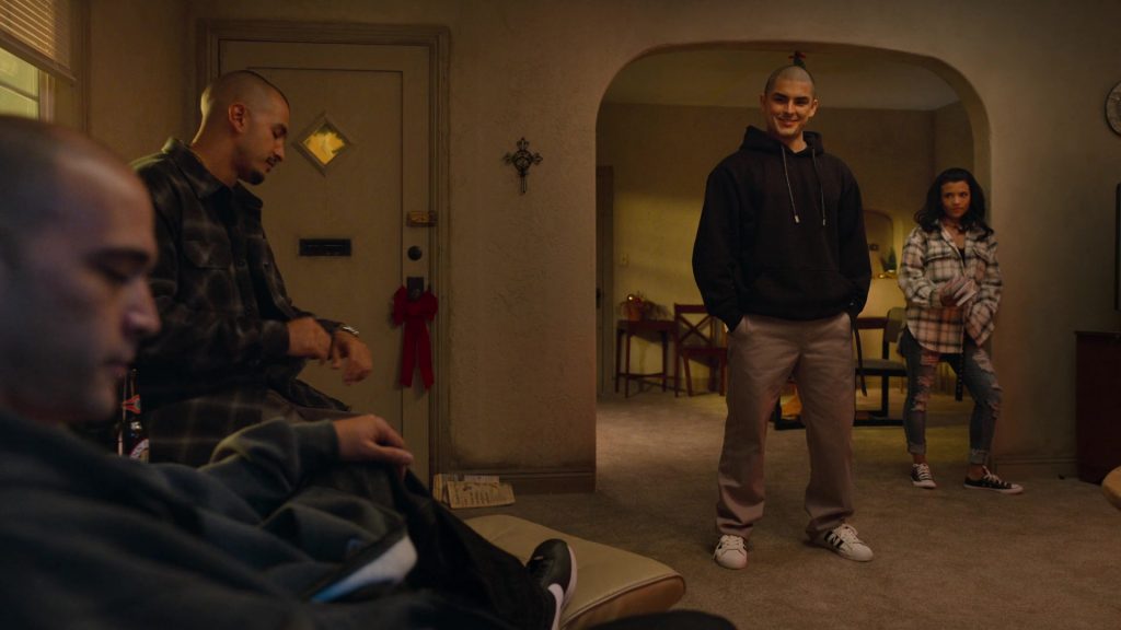 Adidas Men's Sneakers of Diego Tinoco as Cesar Diaz in On My Block S04E03 “Chapter Thirty-One” (2021) (Image 1)