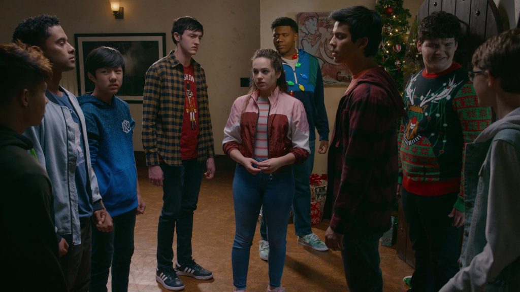 Adidas Men's Sneakers of Gianni Decenzo as Demetri in Cobra Kai S03E09 “Feel The Night” (2021) (Image 1)