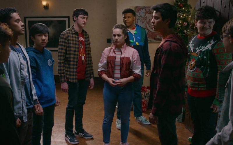 Adidas Men's Sneakers of Gianni Decenzo as Demetri in Cobra Kai S03E09 “Feel The Night” (2021) (Image 1)
