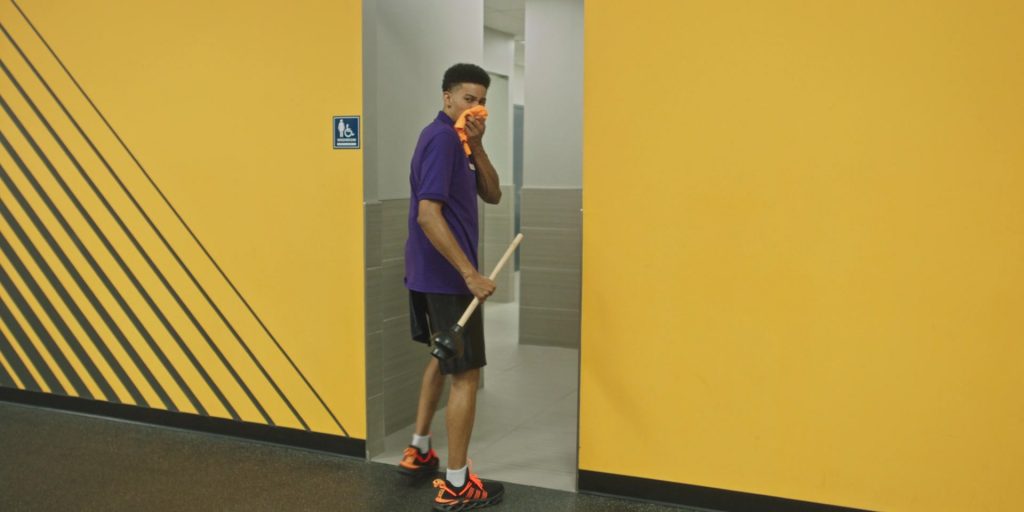 Adidas Men's Sneakers of Keiynan Lonsdale as Andrew in My Fake Boyfriend (2022) (Image 2)