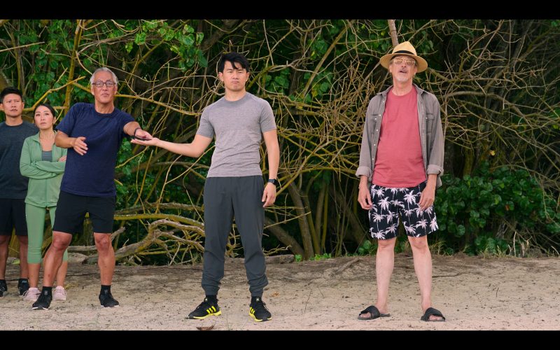 Adidas Men's Sneakers of Ronny Chieng as Yeon in Vacation Friends 2 (2023) (Image 1)