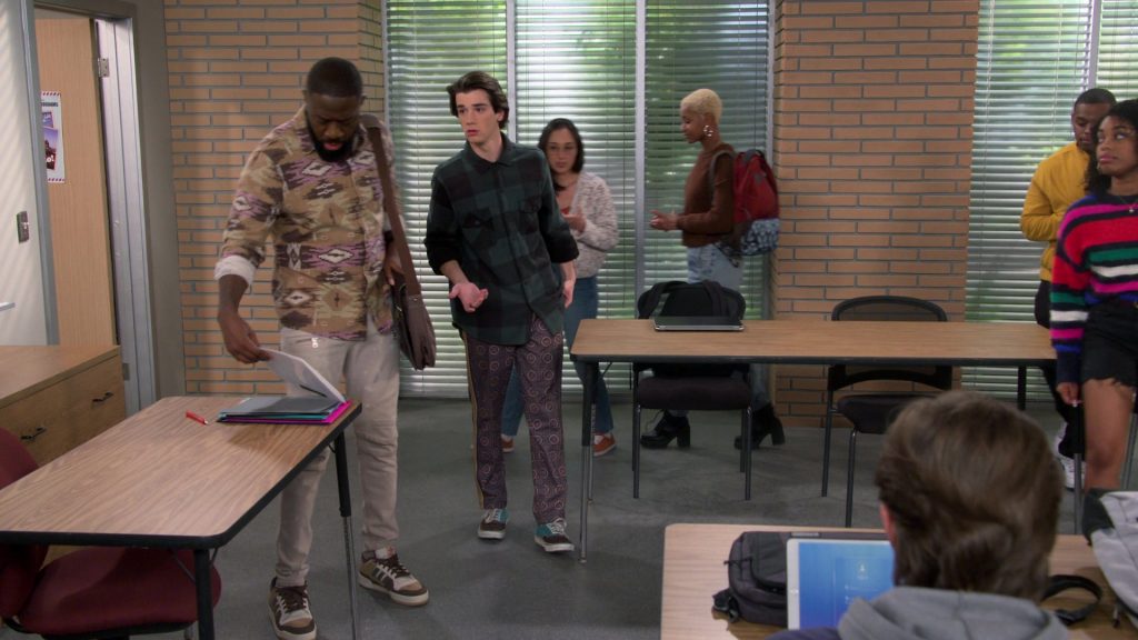 Adidas Men's Sneakers of Sheaun McKinney as Malcolm Butler in The Neighborhood S05E15 “Welcome to the Next Big Thing” (2023) (Image 1)