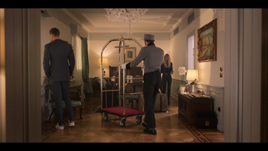 Adidas Men's Sneakers of Tom Hopper as Charlie Fletcher in Love in the Villa (2022) (Image 1)
