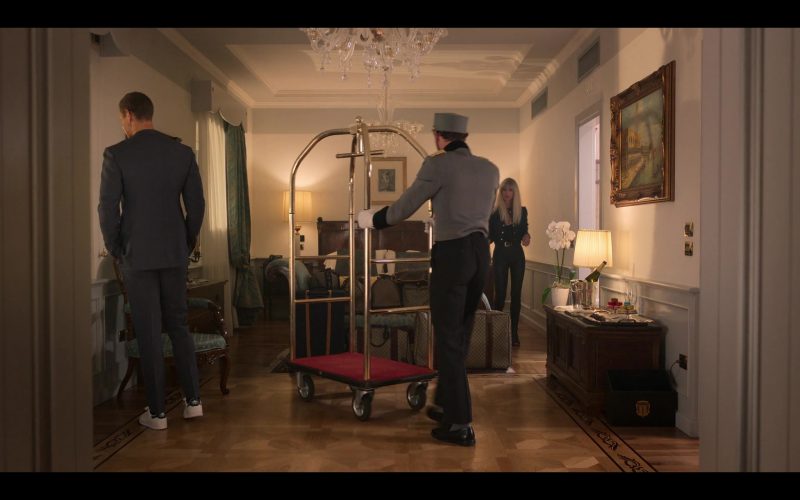 Adidas Men's Sneakers of Tom Hopper as Charlie Fletcher in Love in the Villa (2022) (Image 1)