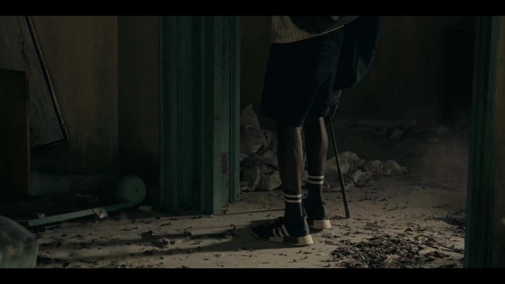 Adidas NMD Black Shoes of William Jackson Harper as Noah in The Resort S01E03 “Tempus Exhaurire” (2022) (Image 1)