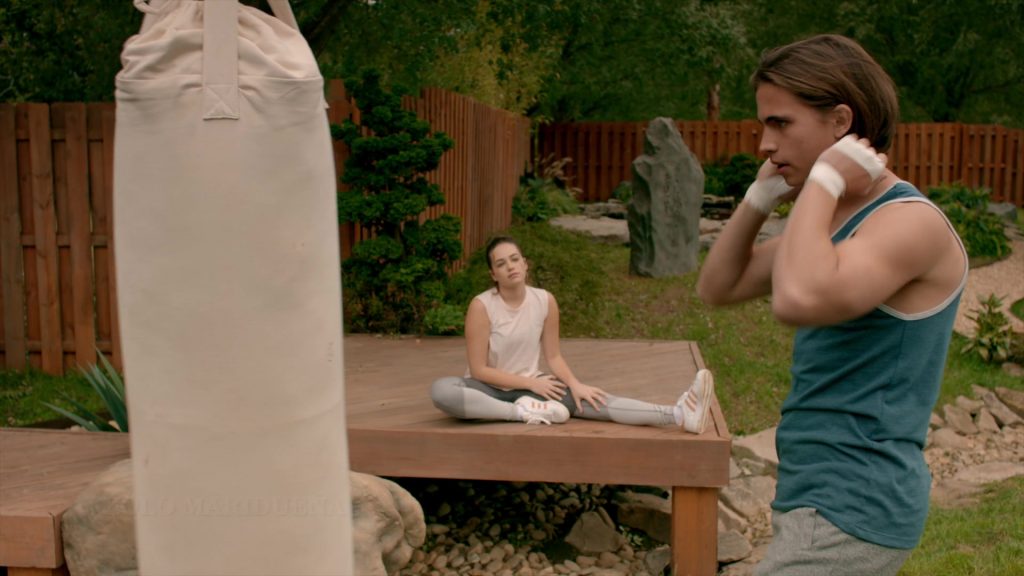 Adidas Originals Superstar Shoes of Mary Mouser as Samantha LaRusso in Cobra Kai S02E04 “The Moment of Truth” (2019) (Image 2)