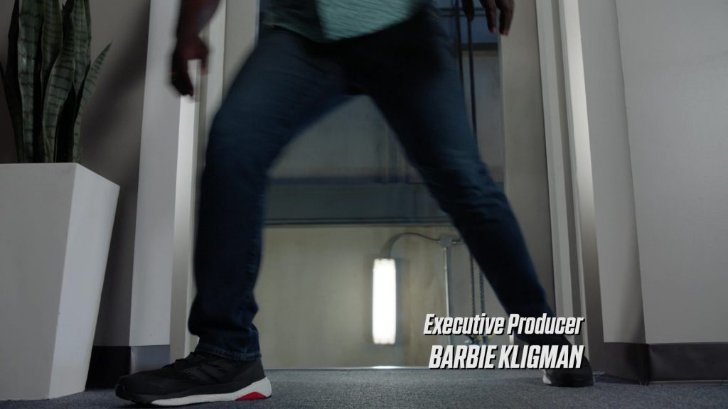 Adidas Predator Tango Black Sneakers of Stephen Hill as Theodore ‘T.C.' Calvin in Magnum P.I. S03E03 “No Way Out” (2020) (Image 1)