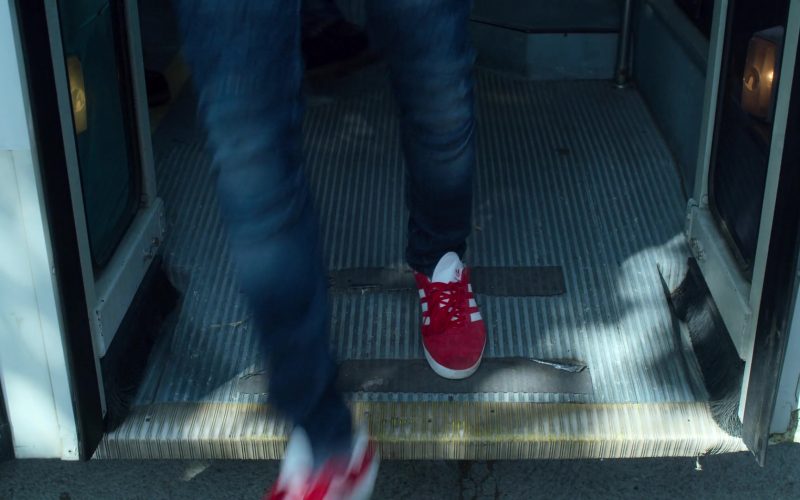 Adidas Red Shoes in On My Block S03E01 (2020) (Image 1)